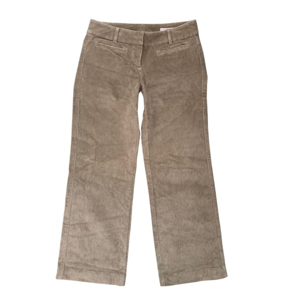 Red Valentino Wide Leg Corduroy Trouser Pants Crop Fall Y2k - Picture 6 of 7